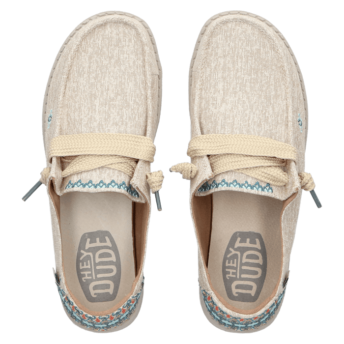 Wendy Flora Dames Instappers Sunflower Beige