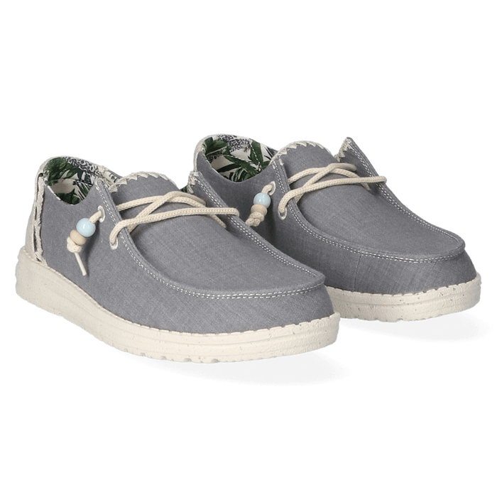 Wendy Fringe Dames Instappers Indigo
