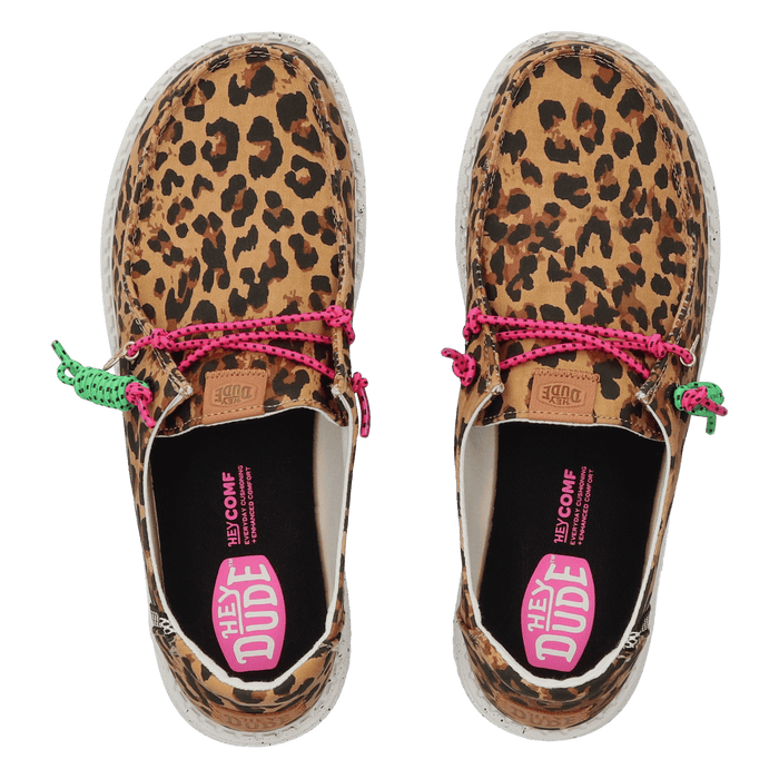 Wendy Getaway Lace Dames Instappers Leopard