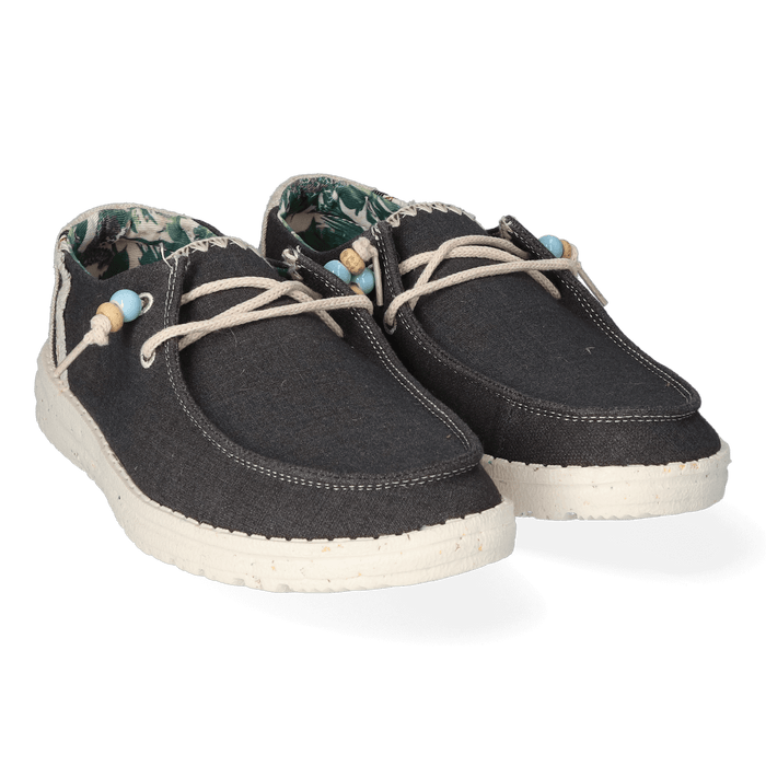 Wendy Natural Dames Instappers Carbon