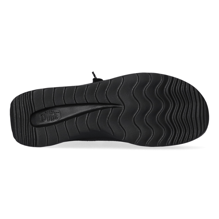 Wendy Peak Hi Suede Dames Instappers Black