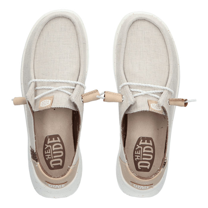 Wendy Peak Woven Dames Instappers Natural