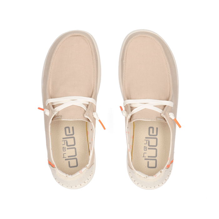 Wendy Rise Dames Instappers Chambray Sandshell