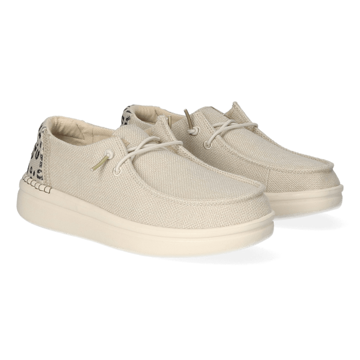 Wendy Rise Leo Dames Instappers Cream