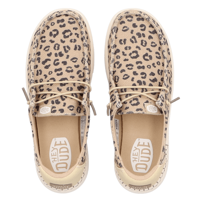 Wendy Rise Leo Dames Instappers Tan/Black