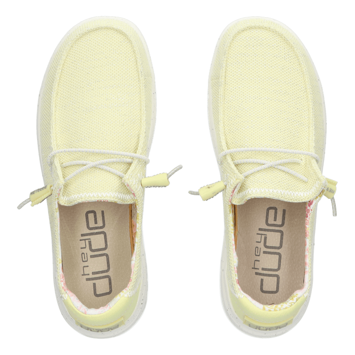 Wendy Rise Stretch Dames Instappers Lemon