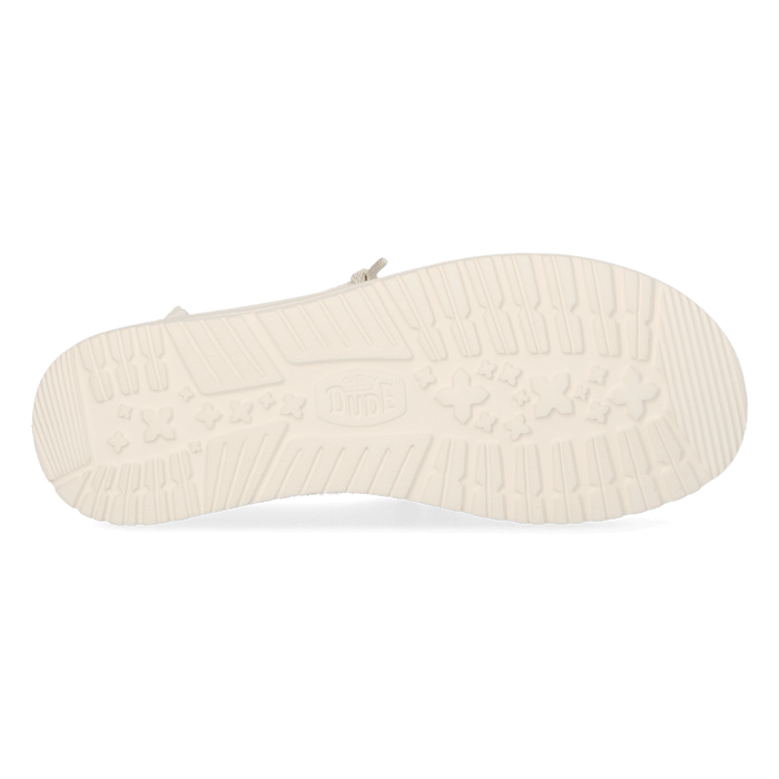 Wendy Sequin Lace Dames Instappers Ivory