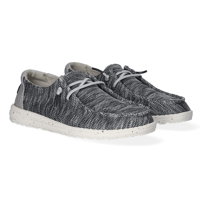 Wendy Sox Dames Instappers Dark Grey