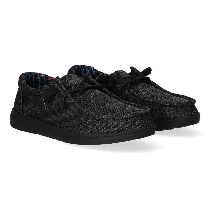 Wendy Sox Micro Dames Instappers Total Black
