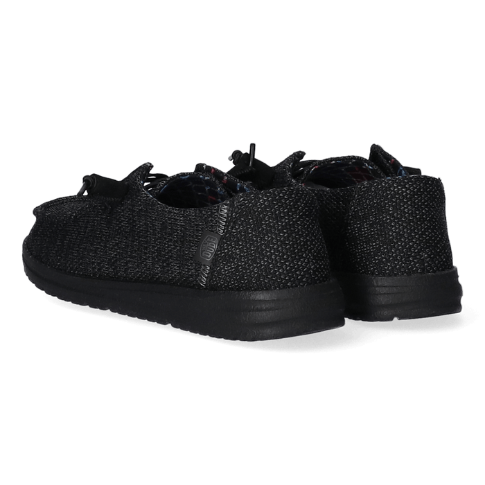 Wendy Sox Micro Dames Instappers Total Black