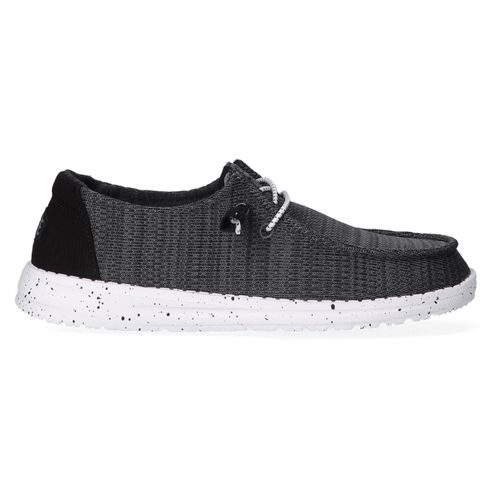 Wendy Sport Mesh Dames Instappers Black