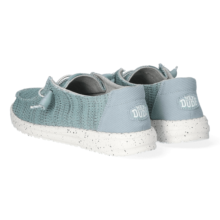 Wendy Sport Mesh Dames Instappers Light Blue