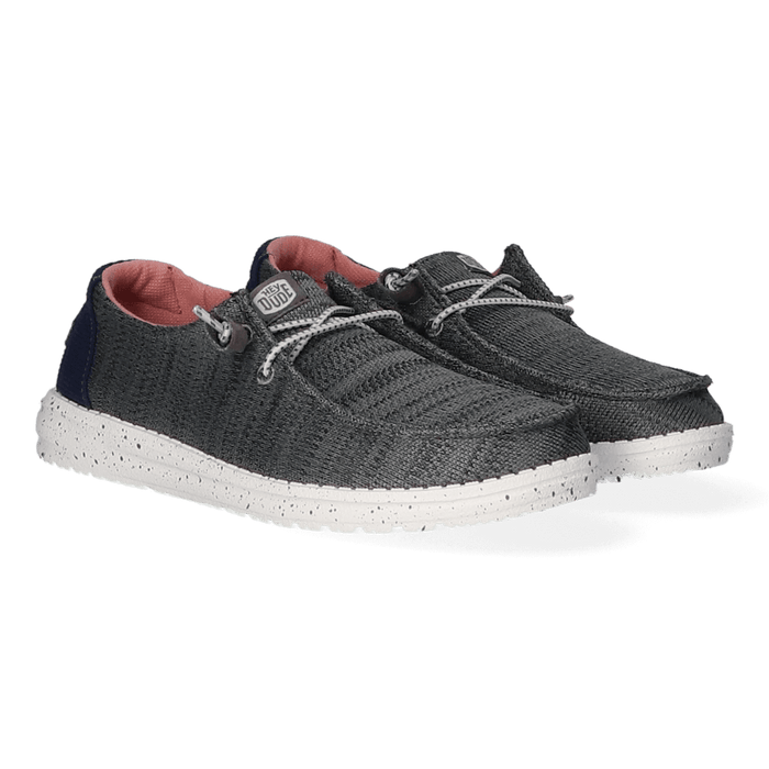Wendy Sport Mesh Dames Instappers Navy