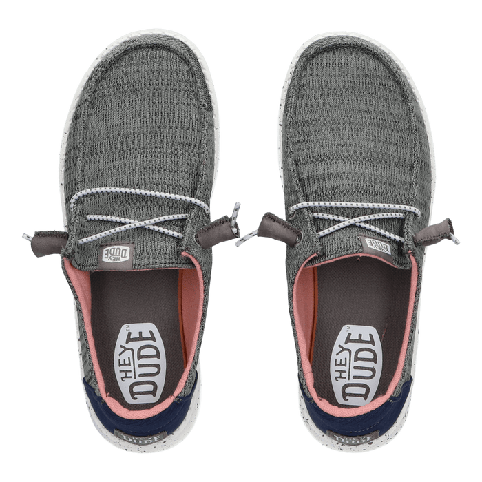 Wendy Sport Mesh Dames Instappers Navy
