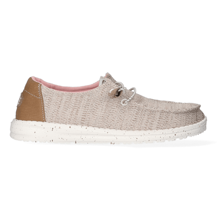 Wendy Sport Mesh Dames Instappers Walnut