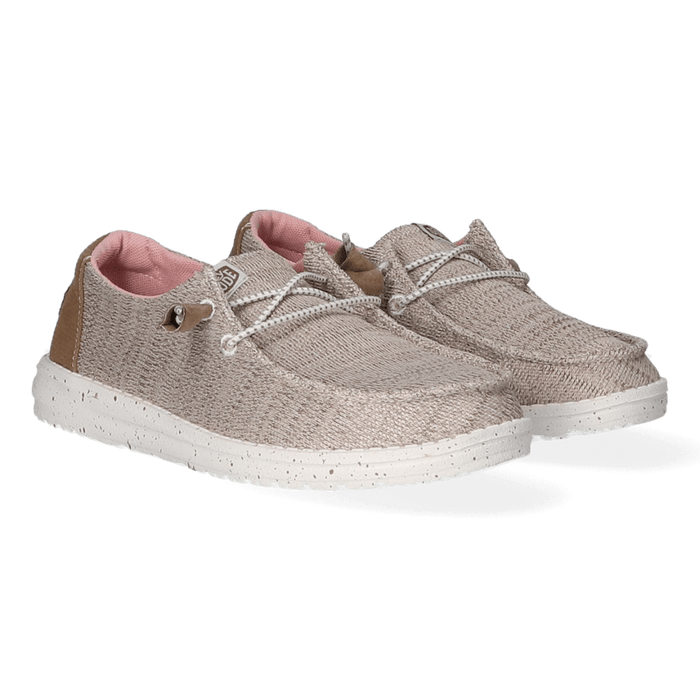 Wendy Sport Mesh Dames Instappers Walnut