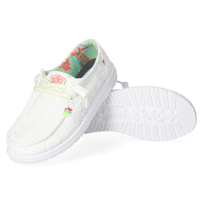 Wendy Stretch Boho Fleur Dames Instappers Fresh Air