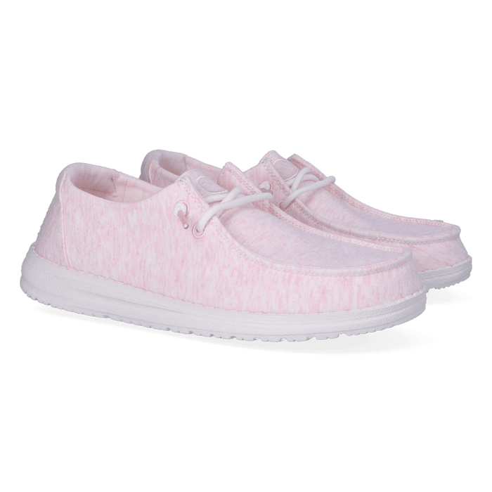 Wendy Stretch Jersey Dames Instappers Light Pink