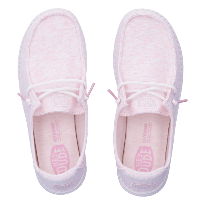 Wendy Stretch Jersey Dames Instappers Light Pink