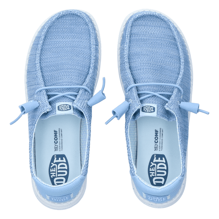 Wendy Stretch Sox Dames Instappers Blue Breeze