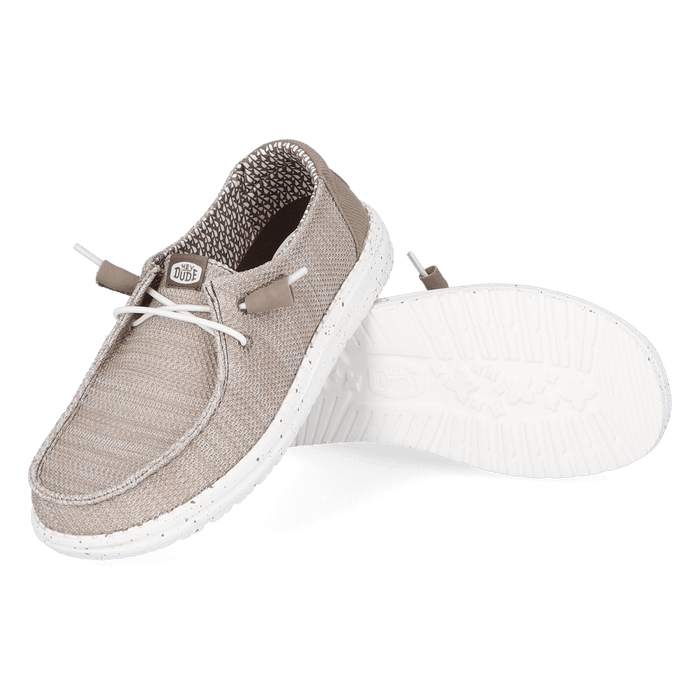 Wendy Stretch Sox Dames Instappers Walnut