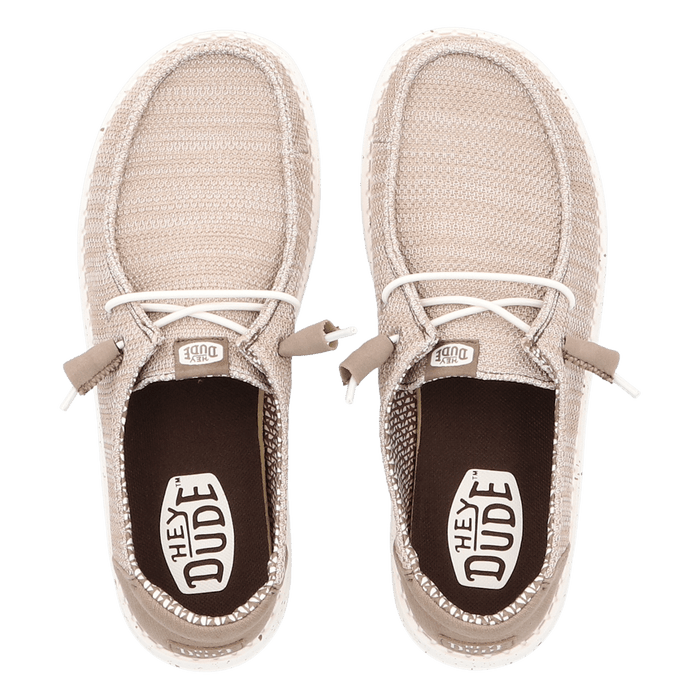 Wendy Stretch Sox Dames Instappers Walnut