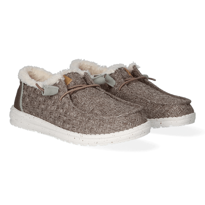 Wendy Warmth Dames Instappers Brown