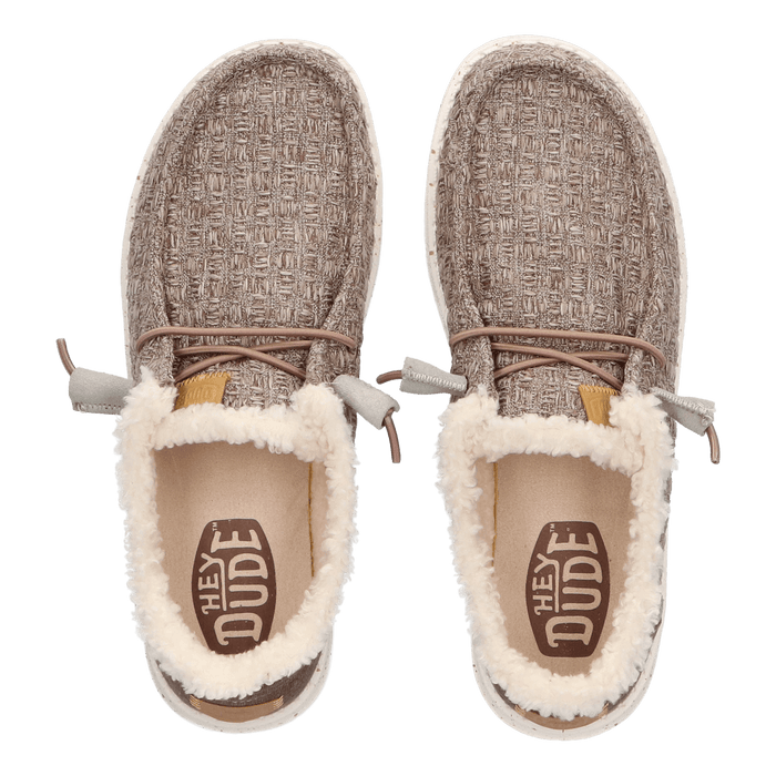 Wendy Warmth Dames Instappers Brown