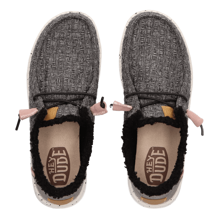 Wendy Warmth Dames Instappers Charcoal