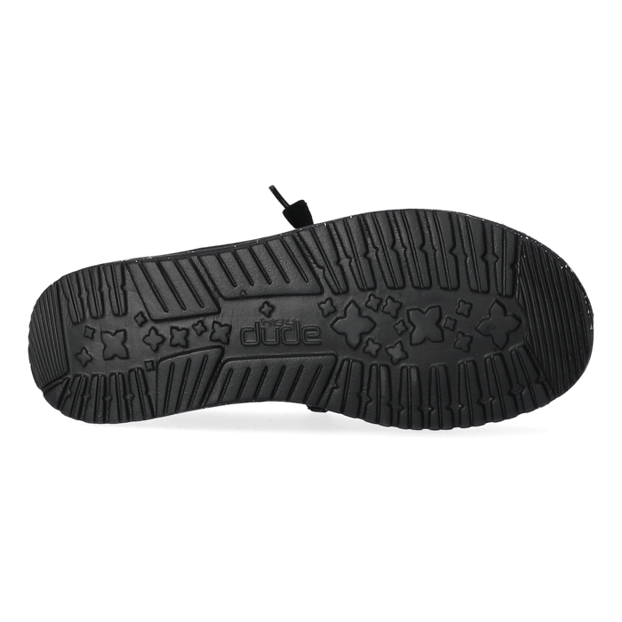 Wendy Wave Corduroy Dames Instappers Black
