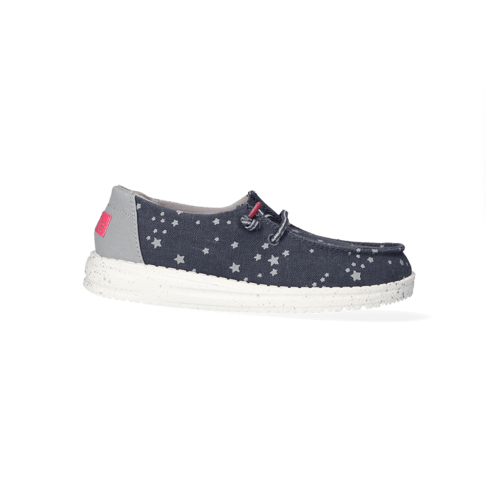 Wendy Youth Meisjes Instappers Cat Eye Navy