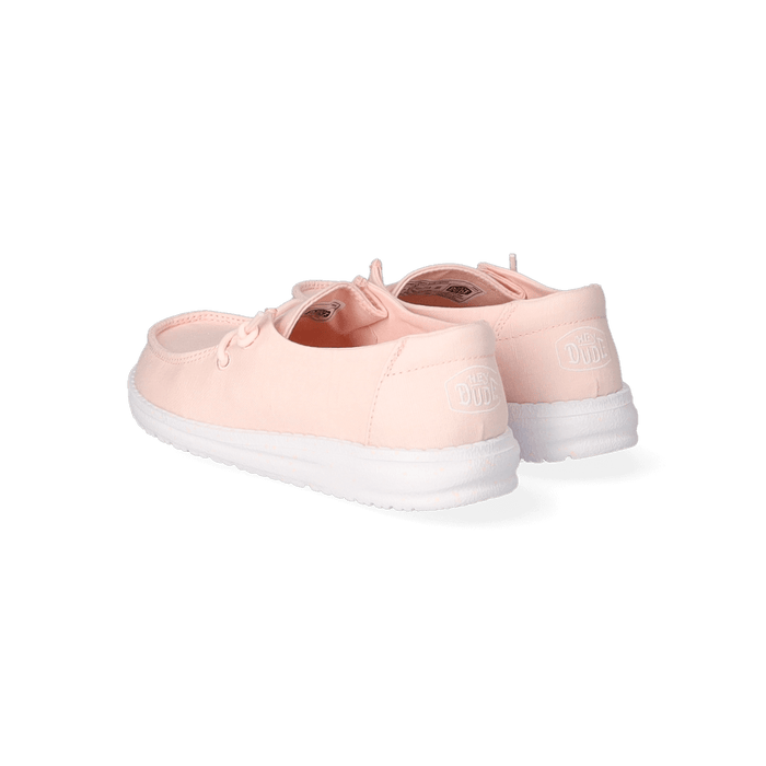 Wendy Youth Slub Canvas Meisjes Instappers Pink
