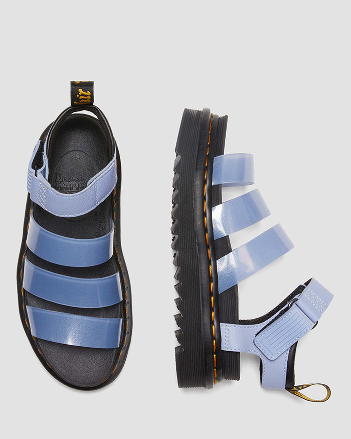 Women's Blaire Jelly Zen Blue Glitter Tpu+pisa