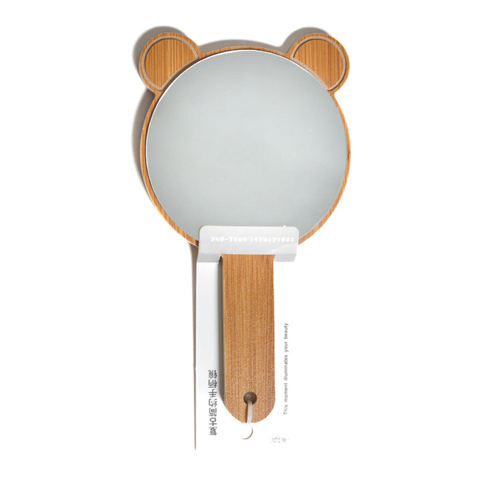 Wood Handheld Mirror - ikatehouse