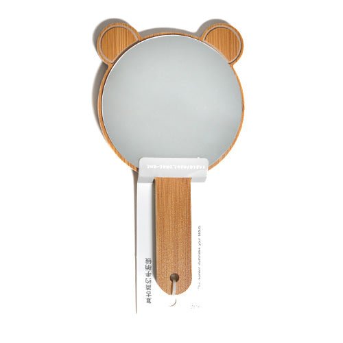 Wood Handheld Mirror - ikatehouse