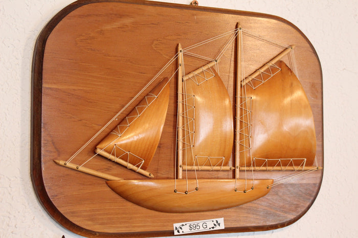 Wooden Ship Relief