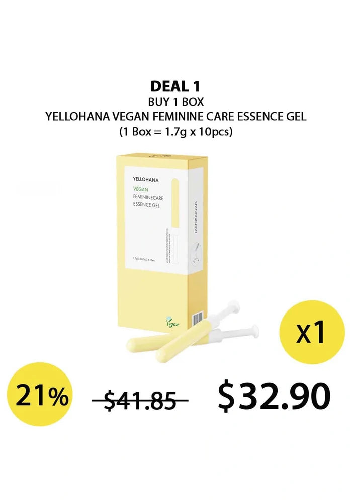 (BUY 1 LARGE) YELLOW YELLOHANA FEMININE GEL