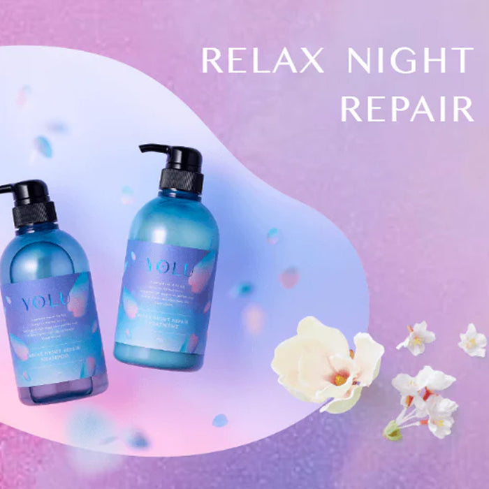 YOLU Relax Night Repair Shampoo 475 ml Sakura & Magnolia