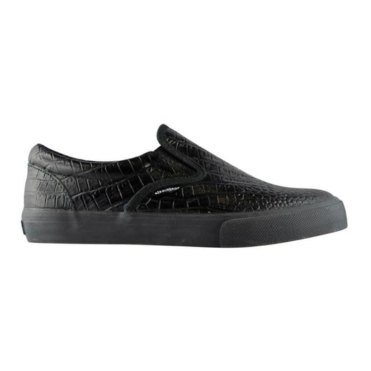 Zapatilla 2311 SlipOn Black Crocodrile