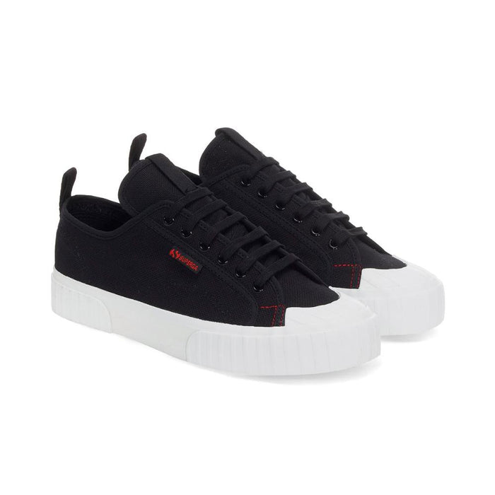 Zapatilla 2630 Stripe Black White Red