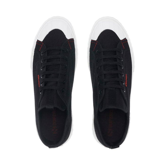 Zapatilla 2630 Stripe Black White Red