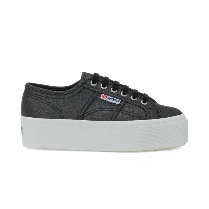 Zapatilla 2790 Glitter Canvas Black
