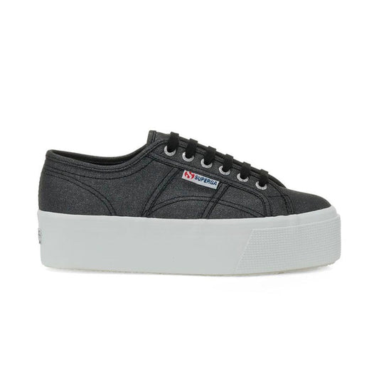 Zapatilla 2790 Glitter Canvas Black