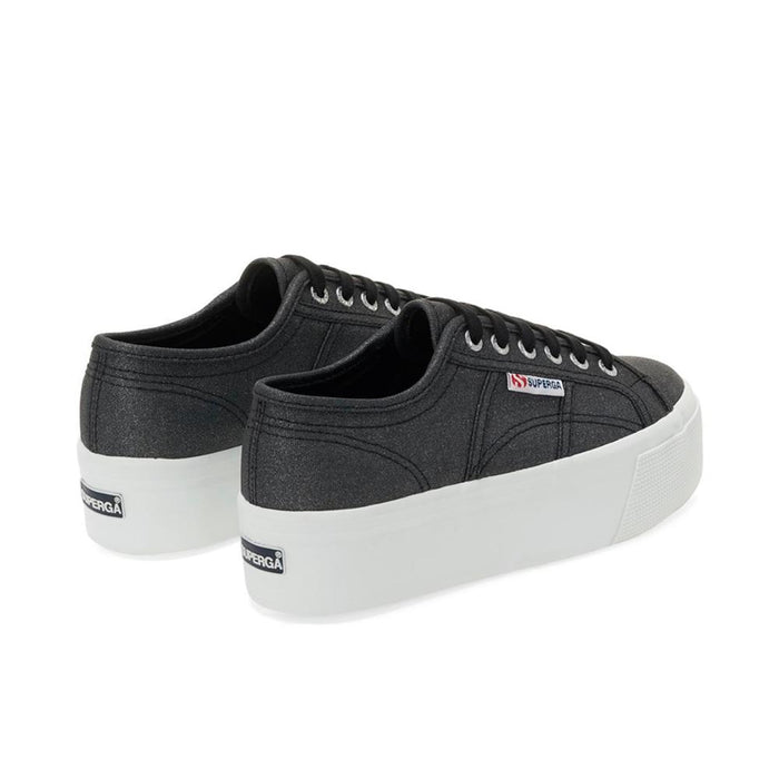 Zapatilla 2790 Glitter Canvas Black