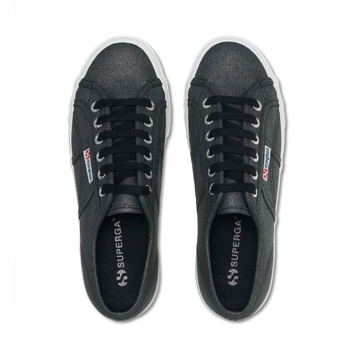 Zapatilla 2790 Glitter Canvas Black