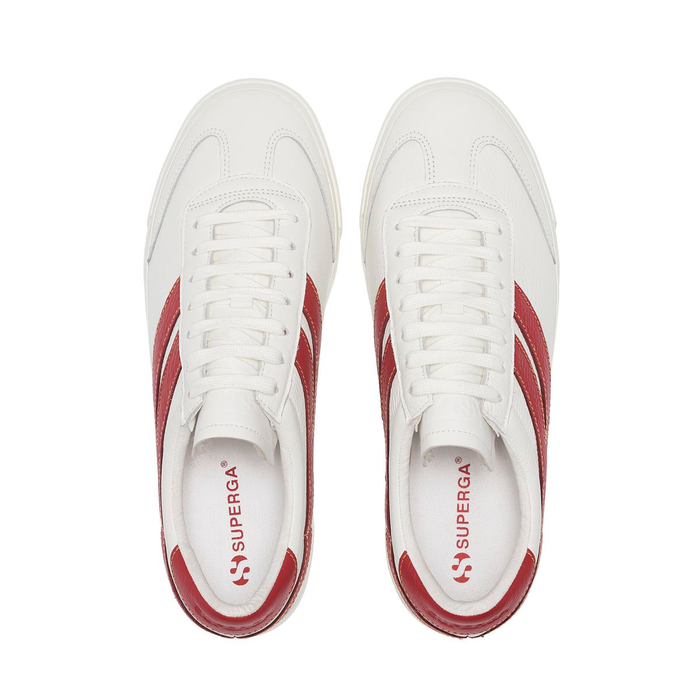 Zapatilla 4834 Club Swallow White Red