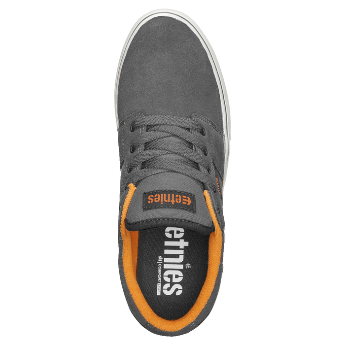 Zapatilla Barge LS Dark Grey Black Orange