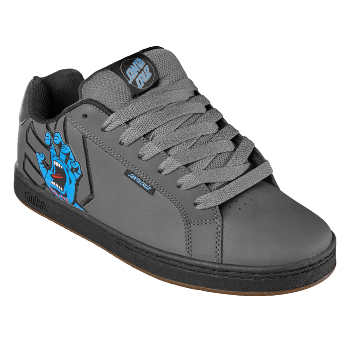 Zapatilla Fader x Santa Cruz Dark Grey Black