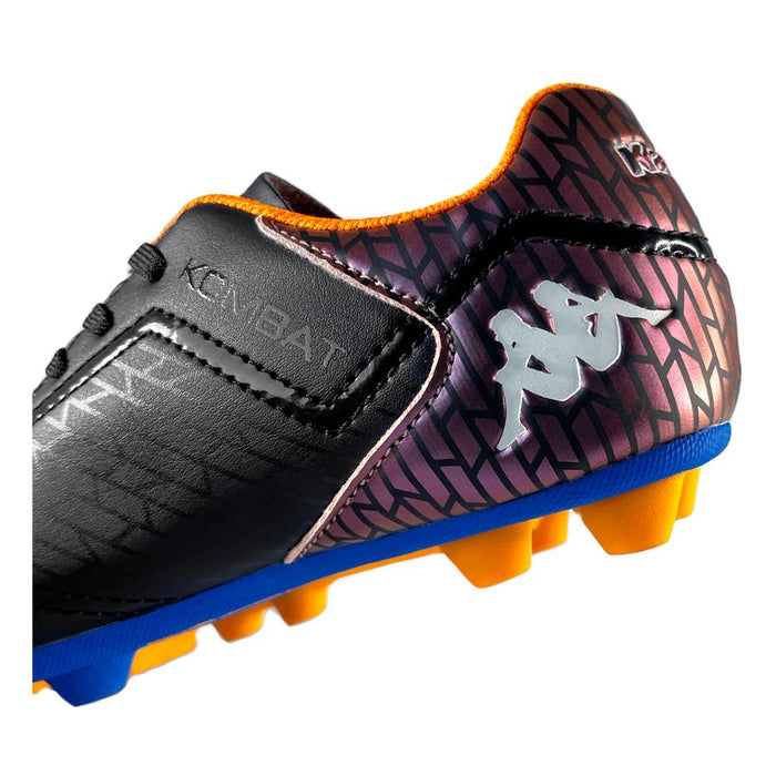 Zapatilla Fútbol Kids Kombat Player Black Blue Royal Firm Ground