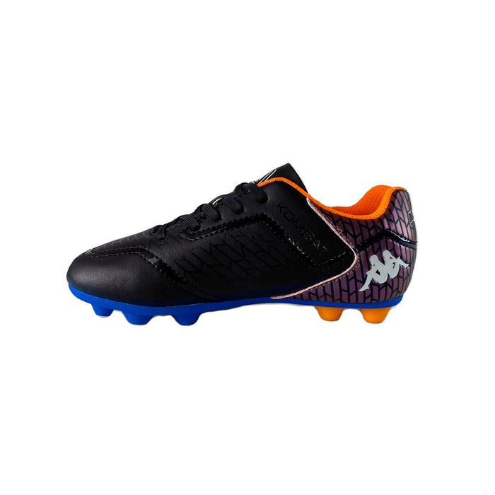 Zapatilla Fútbol Kids Kombat Player Black Blue Royal Firm Ground